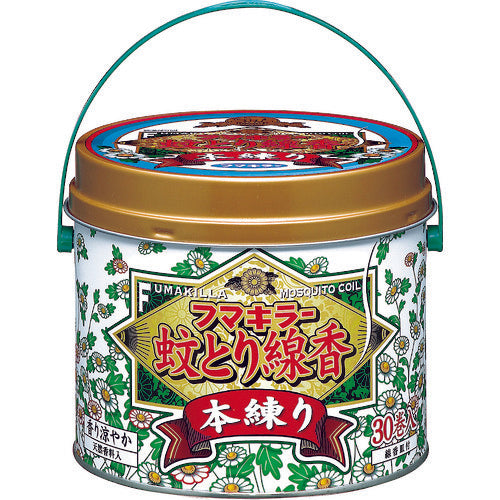 FUMAKILLA蚊取線香本kneading 30巻canned 入 409789 FUMAKILLA