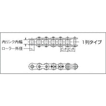 画像をギャラリービューアに読み込む, ＫＡＮＡ　ＫＣＭ　ローラチェーン４１０　  410-T  KANA
