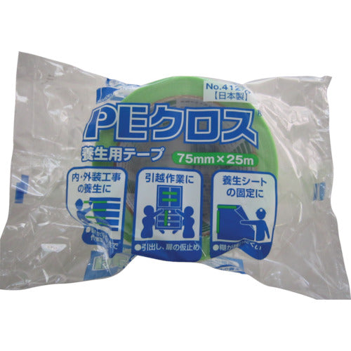 OKAMOTO PE布固化NO. 412 75mm LG 412-LG75 冈本