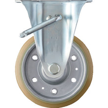 画像をギャラリービューアに読み込む, ハンマー　Ｊシリーズ　固定　ＳＰ付　ウレタンＢ車１５０ｍｍ　  413JR-UBB150  HAMMER CASTER
