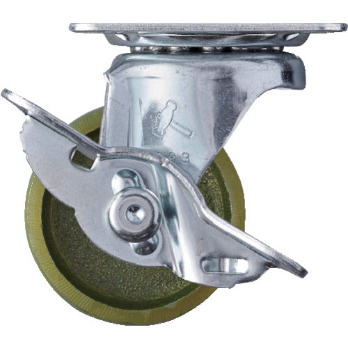 ハンマー　Ｇシリーズ旋回式イモノ車輪　５０ｍｍ　ストッパー付　  415G-C50  HAMMER CASTER