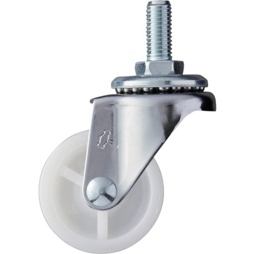 ハンマー　ねじ込み旋回式ナイロン車輪　４０ｍｍ　Ｗ３／８　  420A-20N40  HAMMER CASTER