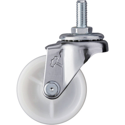 ハンマー　ねじ込み旋回式ナイロン車輪　５０ｍｍ　Ｗ３／８　  420A-20N50  HAMMER CASTER