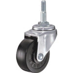 ハンマー　半ねじ込み旋回式ゴム車輪　３２ｍｍ　Ｗ５／１６　　  420A-40R32  HAMMER CASTER