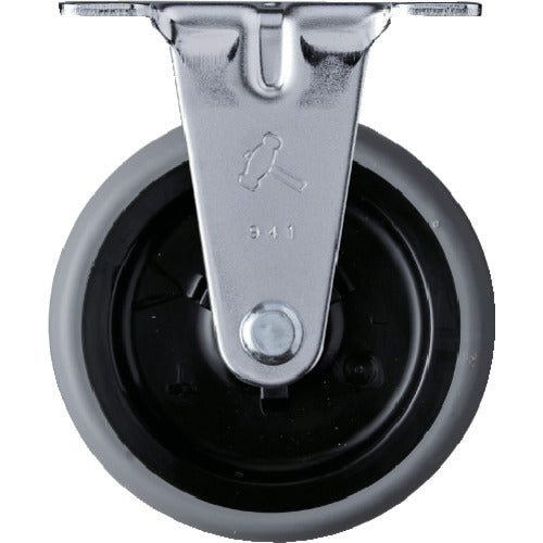HAMMER CASTER Stationary elastomer wheels (PP wheels) 75mm 420ER-L75 HAMMER CASTER
