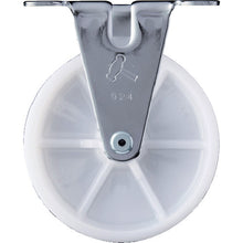 画像をギャラリービューアに読み込む, ハンマー　固定式ナイロン車輪　１００ｍｍ　  420ER-N100  HAMMER CASTER
