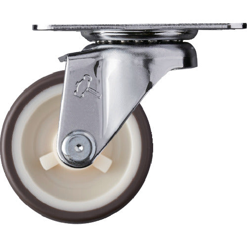 ハンマー　旋回式ウレタン車輪（ナイロンホイール）５０ｍｍ　  420E-UR50  HAMMER CASTER