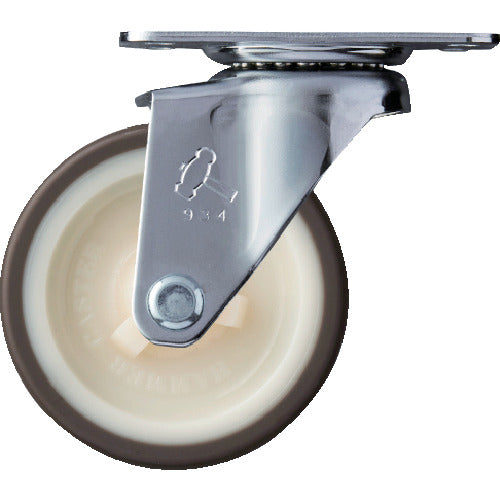 ハンマー　旋回式ウレタン車輪（ナイロンホイール）６５ｍｍ　  420E-UR65  HAMMER CASTER