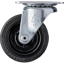 画像をギャラリービューアに読み込む, ハンマー　旋回式ゴム車輪　７５ｍｍ　  420G-R75  HAMMER CASTER
