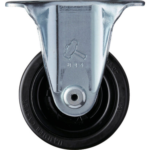 ハンマー　固定式ゴム車輪　６５ｍｍ　  420GRP-R65  HAMMER CASTER
