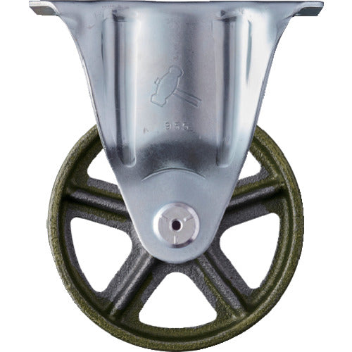 ハンマー　プレート式固定鋳物キャスター　１２５径　Ｓシリーズ　  420SR-C125  HAMMER CASTER