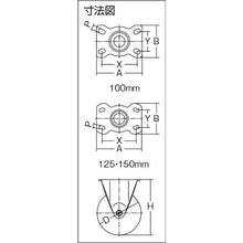 画像をギャラリービューアに読み込む, ハンマー　キャスター　  420SR-N75  HAMMER CASTER
