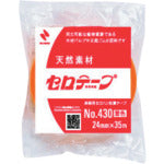 Load image into gallery viewer, NICHIBAN Colored Sellotape NO.430 Yellow 24mmX35m 4302-24 NICHIBAN
