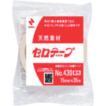 NICHIBAN เซลโลเทปสี NO.430 สีขาว 15mmX35m 4305-15 NICHIBAN