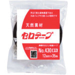 Load image into gallery viewer, NICHIBAN Colored Cellotape NO.430 Black 12mmX35m 879109 NICHIBAN

