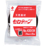 Load image into gallery viewer, NICHIBAN Colored Cellotape NO.430 Black 24mmX35m 4306-24 NICHIBAN
