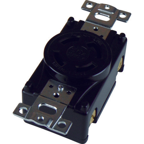 AMERICAN DENKI Ổ cắm lõm kiểu móc GROUND3P30A250V 4320 DENKI MỸ