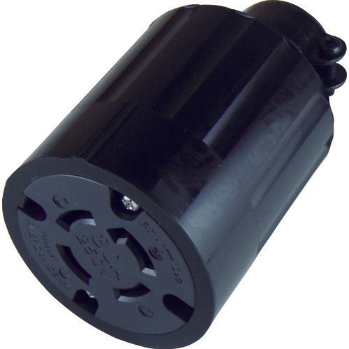 AMERICAN DENKI Đầu nối cao su móc nối đất cơ thể 3P30A250V 4324R DENKI MỸ