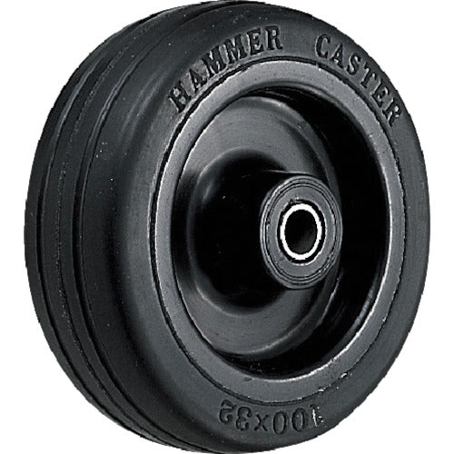 ハンマー　Ｓ型ＳＵＳゴム車輪　１５０ｍｍ　  434S0S-RU150  HAMMER CASTER