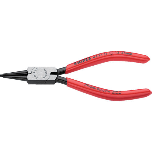 ＫＮＩＰＥＸ　穴用スナップリングプライヤー　１２−２５ｍｍ　  4411-J1  KNIPEX