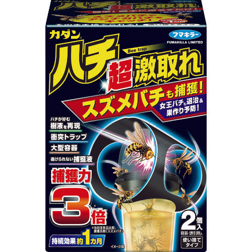FUMAKILLA Insect Trap Kadanhachi Super Geki Pick 2 pieces 444803 FUMAKILLA