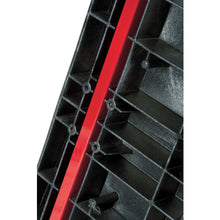 โหลดรูปภาพลงในโปรแกรมดูแกลเลอรี Rubbermaid Aframe Panel Truck สีดํา 446307 Rubbermaid
