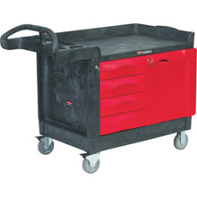 将图像导入到图库查看器中Rubbermaid塑料手推车 Trade Master 45488807 Rubbermaid
