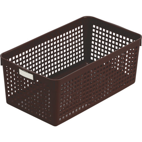 イノマタ化学　ネームバスケット　ワイド　ブラウン　  4582-BR  inomata