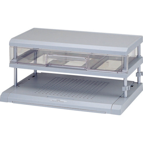 ヒマラヤ化学　パソコンラック　引出付　４６０３　２２型　グレー　４８５×３３２×２２０　  460343  HIMARAYA CHEMICAL