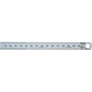PLUS 47741) Stainless steel ruler 15cm x 0.5mm thick, silver 47741 PLUS