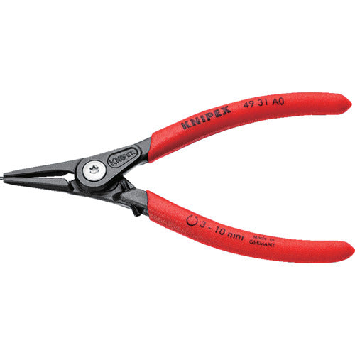 ＫＮＩＰＥＸ　軸用精密スナップリングプライヤー　  4931-A0  KNIPEX