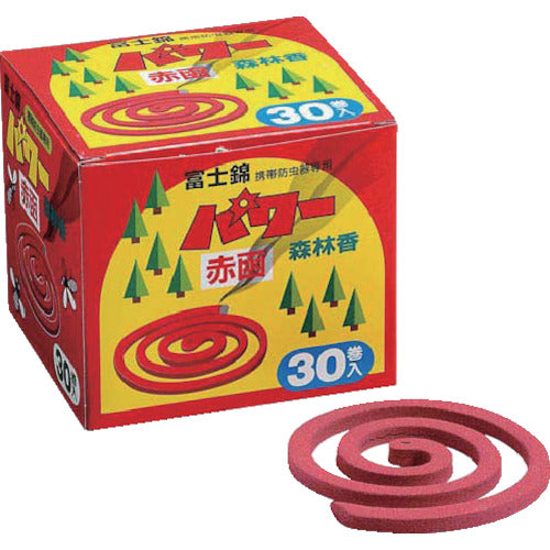 Kodama Brothers Company Insect repellent incense FUJI Power Forest Incense 30 rolls 4971833010145 KODAMAKEITEISHOUKAI