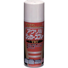 画像をギャラリービューアに読み込む, ニッぺ　アクリルラッカースプレーＴＲＹ　３００ｍｌ　ホワイト　２２２Ｔ００１−３００　  4976124253607  NIPPE
