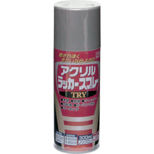 画像をギャラリービューアに読み込む, ニッぺ　アクリルラッカースプレーＴＲＹ　３００ｍｌ　シルバーメタリック　２２２Ｔ０１９−３００　  4976124253782  NIPPE
