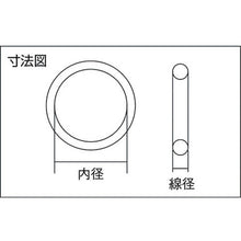画像をギャラリービューアに読み込む, モリセイ　Ｏリング　４Ｄ　Ｓ−１１０（１個入）　円筒面・平面固定用　耐熱・耐油タイプ　内径：１０９．５ｍｍ　線径２．０ｍｍ　４種Ｄ　フッ素ゴム（ＦＫＭ）　  4D S-110  MORISEI
