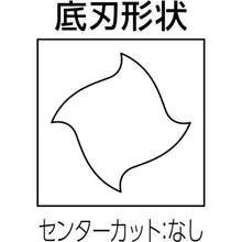 画像をギャラリービューアに読み込む, 京セラ　ラフィングエンドミル　波形切れ刃　ミディアム　３／４／５ＲＤＳＭ　刃径１０ｍｍ　刃長２２ｍｍ　全長７２ｍｍ　シャンク径１０ｍｍ　  TEB04400  KYOCERA
