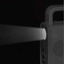 Load image into gallery viewer, CITIZEN Disaster Prevention Clock Radio Charging Power Generation With Light Smartphone Compatible White 4RQ001-003 CITIZEN
