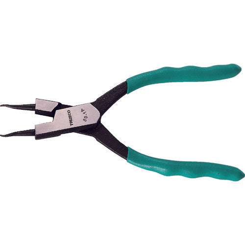 TRUSCO snap ring pliers for holes Φ1.0 straight jaw 50 type 50-1A TRUSCO