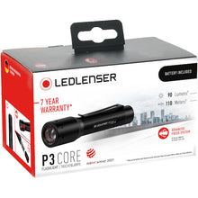 画像をギャラリービューアに読み込む, ＬＥＤＬＥＮＳＥＲ　Ｐ３　Ｃｏｒｅ　  502597  LEDLENSER
