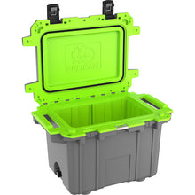 Load image into gallery viewer, PELICAN 50QT Elite Cooler Dark Grey X Green 50Q-1-DKGRYEGRN PELICAN
