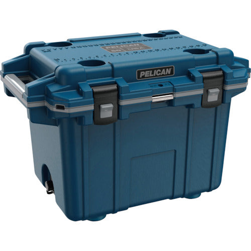 PELICAN 50QT Elite Cooler Pacific Blue X Grey 50Q-1-PACBLUGRY PELICAN