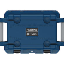 Load image into gallery viewer, PELICAN 50QT Elite Cooler Pacific Blue X Grey 50Q-1-PACBLUGRY PELICAN
