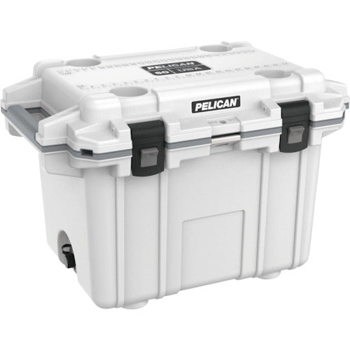 PELICAN 50QT Elite Cooler White X GRAY 50Q-1-WHTGRY PELICAN
