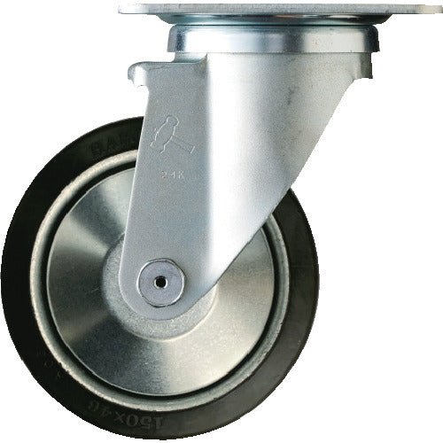 ハンマー　５２０型自在焼入れ金具ゴム車　  520YS-RB150  HAMMER CASTER