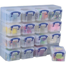 Load image into gallery viewer, RUP storage case organizer 0.14L clear
