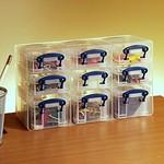 Load image into gallery viewer, RUP Storage Case Organizer 0.3L x 0.2L Clear
