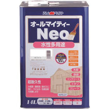 画像をギャラリービューアに読み込む, アトムペイント　水性オールマイティーネオ　１４Ｌ　ホワイト
