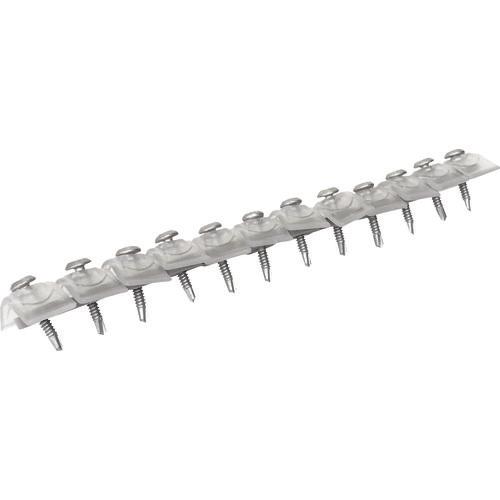 DAIDOHANT สกรูยึดแผ่นโพลีคาร์บอเนต 12 x 8 (96 ชิ้น) ฐานเหล็กใส 4.2 x 25 มม.