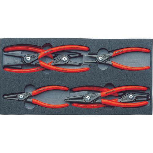 KNIPEX 002001V02 Snap ring pliers set Urethane tray