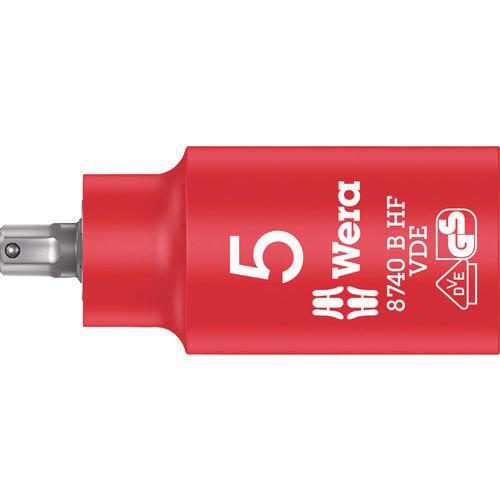 Wera 8740 B ซ็อกเก็ตบิตฟังก์ชั่นโฮลดิ้งฉนวน VDE SW 5.0